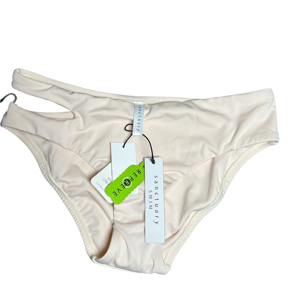 Sanctuary Cream Bikini Bottom XS